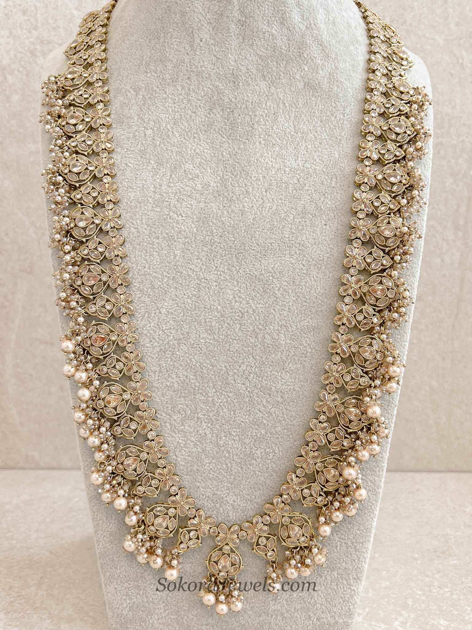 Sukhi Long Necklace - Golden