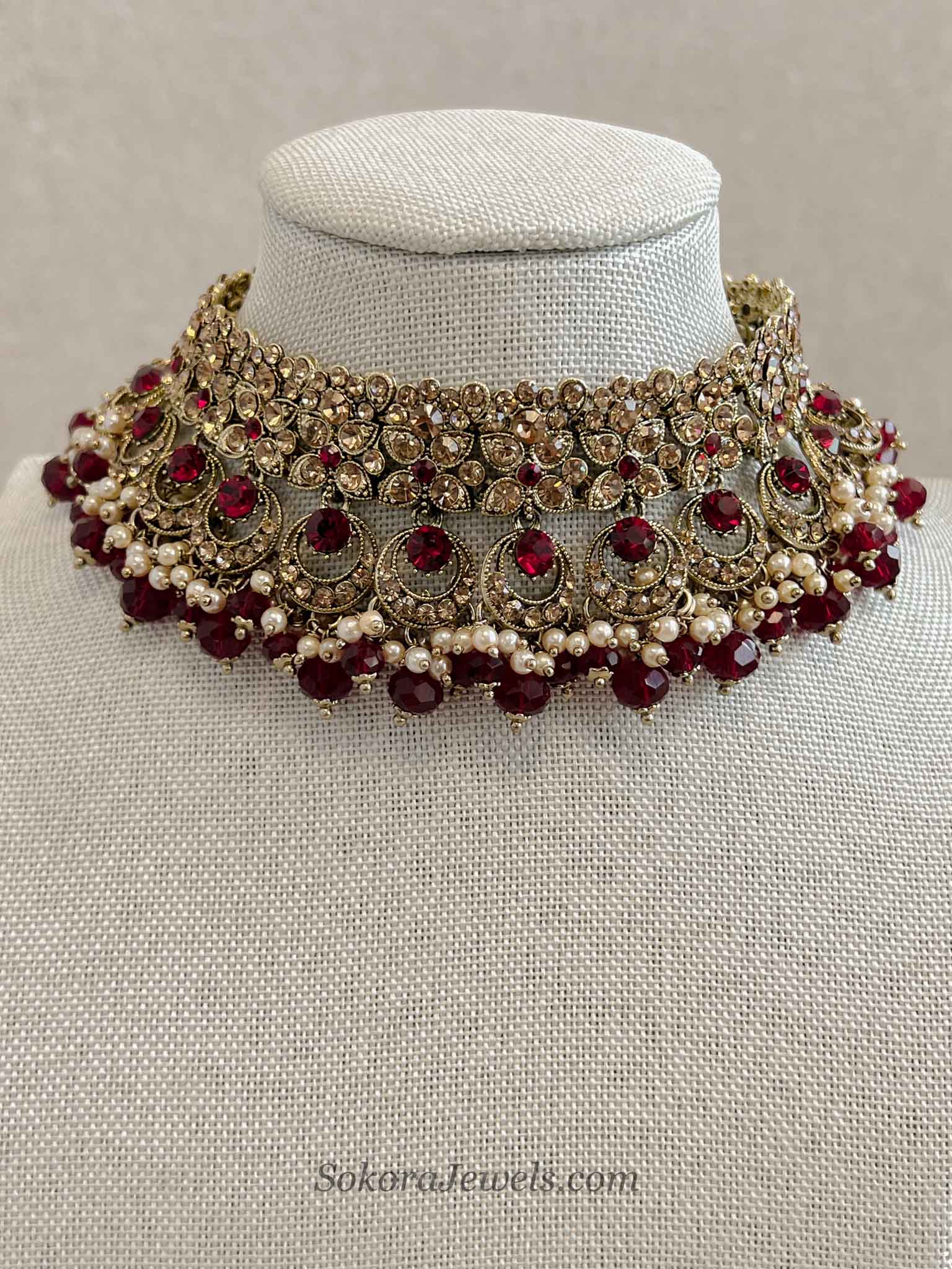 Meera Choker - Maroon