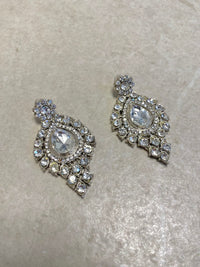 SLIGHTLY IMPERFECT: Silver Drop Earrings