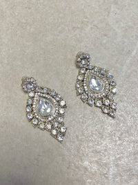 SLIGHTLY IMPERFECT: Silver Drop Earrings