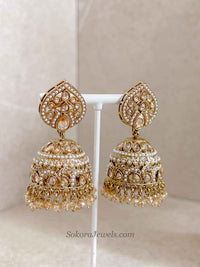 Poonam Choker Set - Champagne Gold