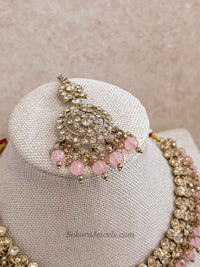 Preasha Golden Necklace Sets