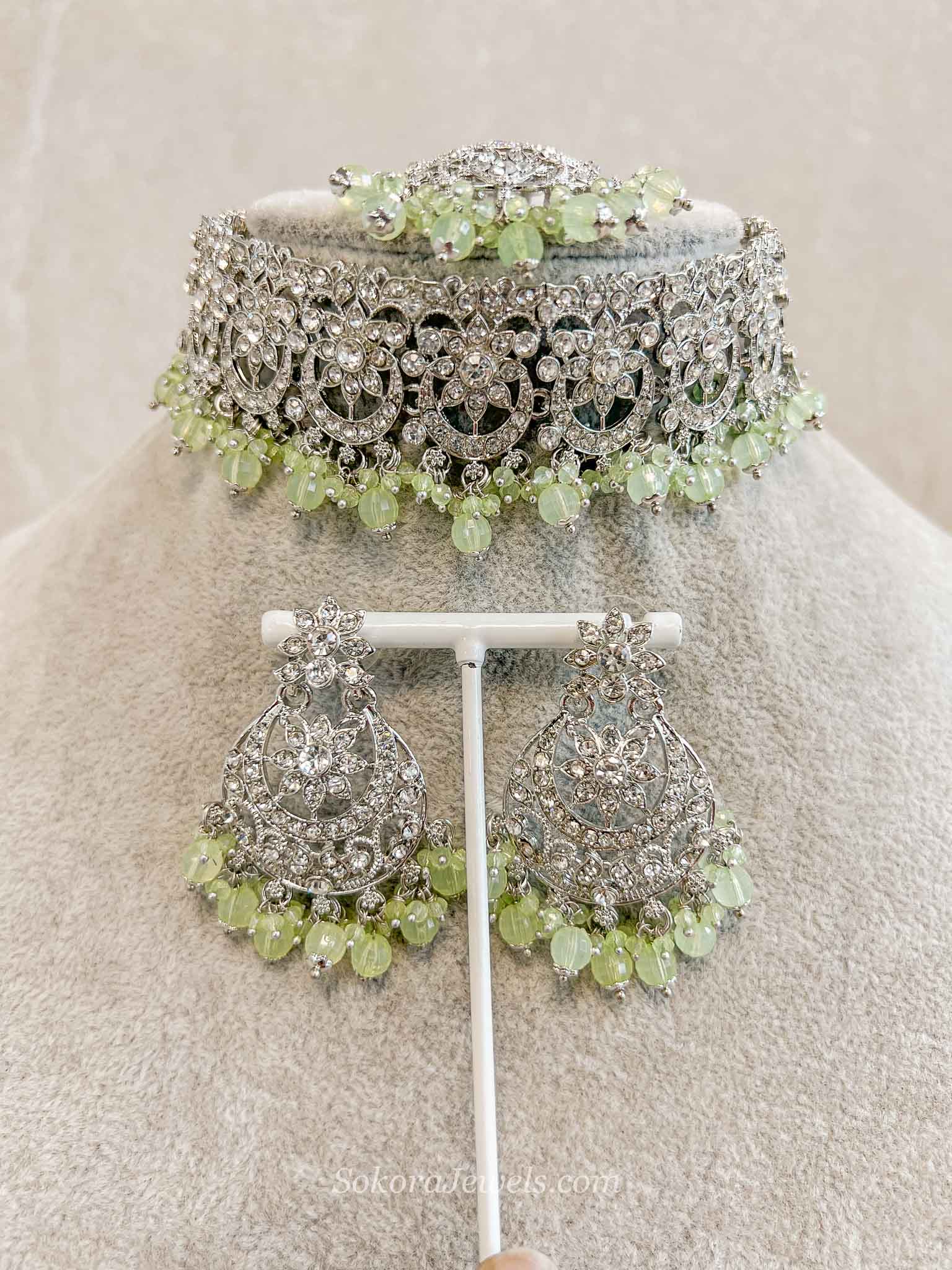 Silver Choker Sets
