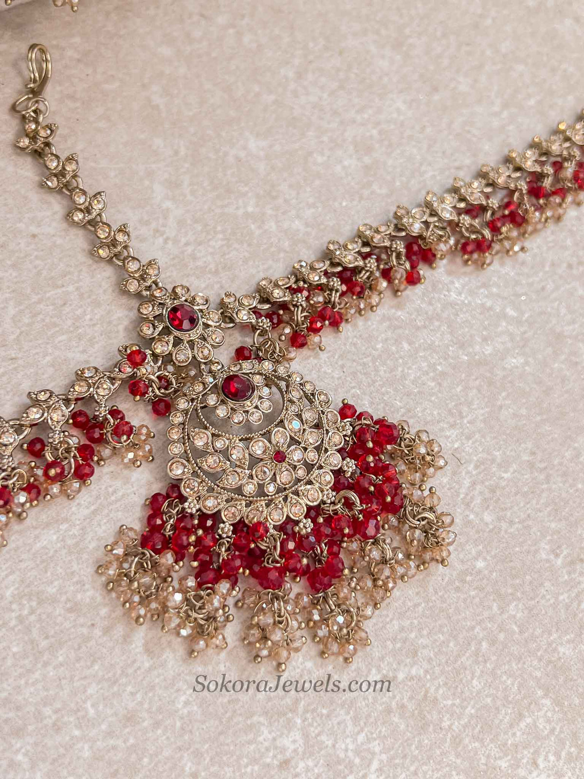 Reshma Full Bridal Set - Red