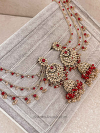 Reshma Full Bridal Set - Red