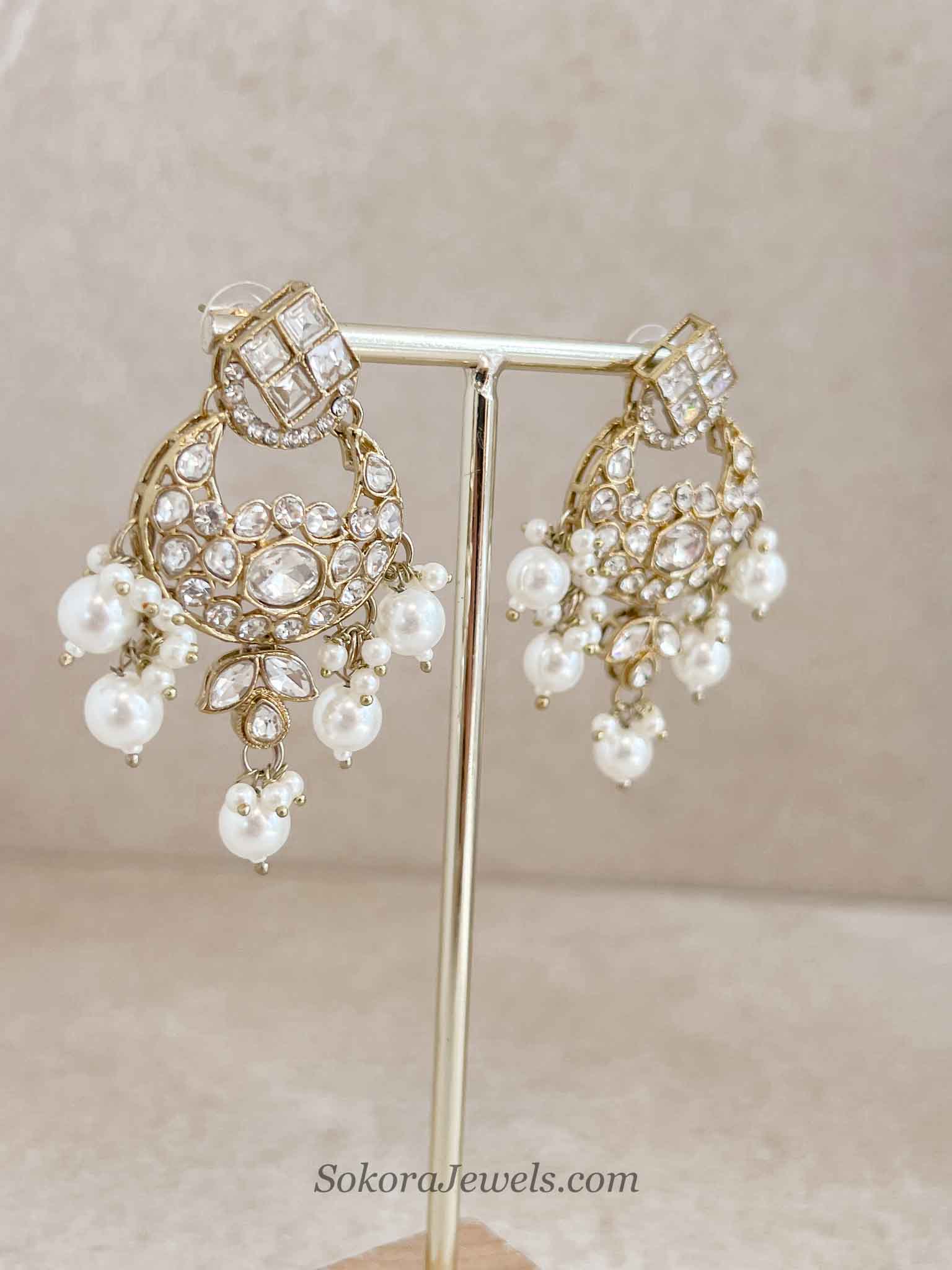 Pearl Faux Kundan Set