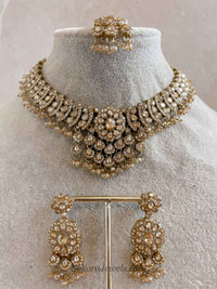 Champagne Necklace set