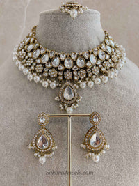 Pearl Faux Kundan Set