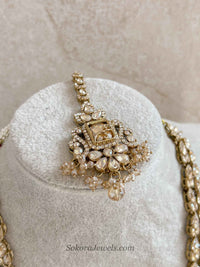 Champagne Pendant layered Necklace