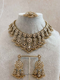 Champagne Necklace set