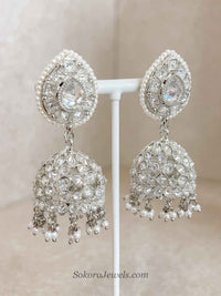 Alisa Silver Necklace Set