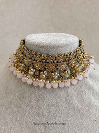Light Pink & Golden Choker