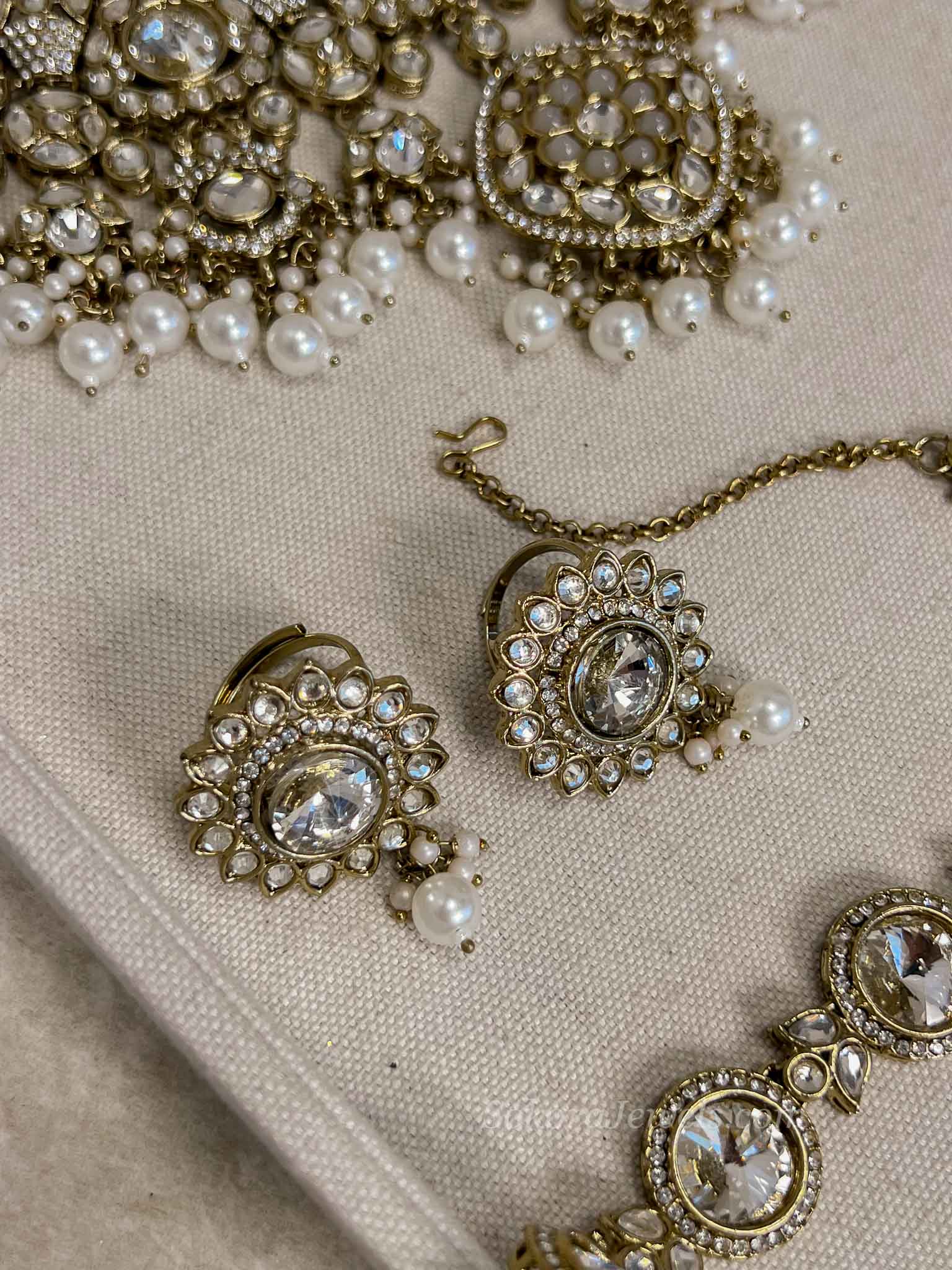Kundan Bridal set with Headband