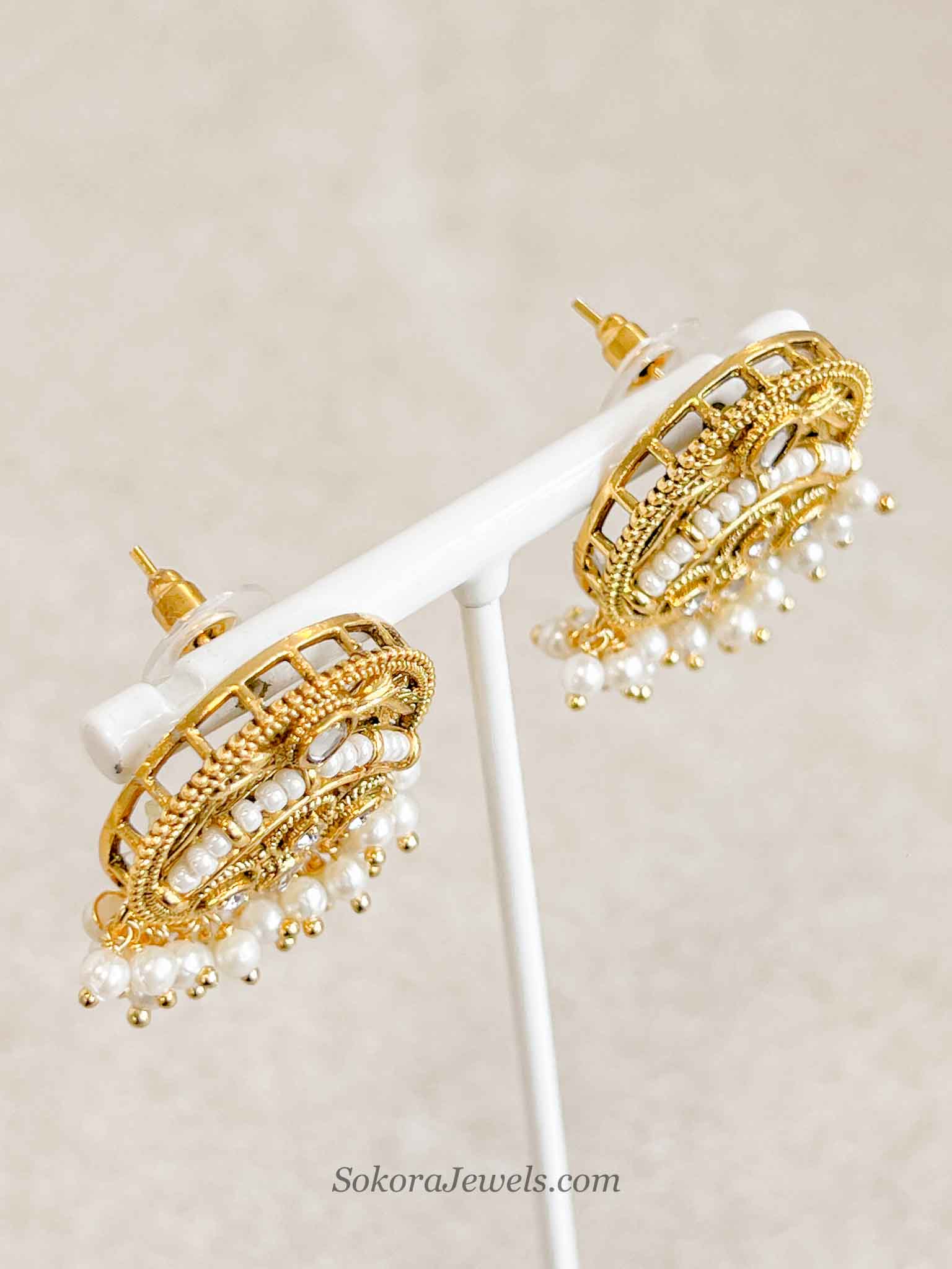 Iman Kundan Earring Tops