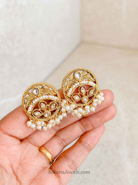 Iman Kundan Earring Tops