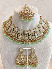 Colourful Antique Gold Necklace sets