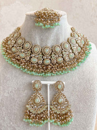 Colourful Antique Gold Necklace sets
