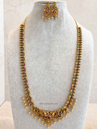 Traditional Ruby & Green Mala Set