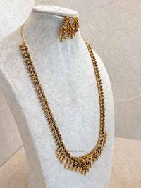 Traditional Ruby & Green Mala Set