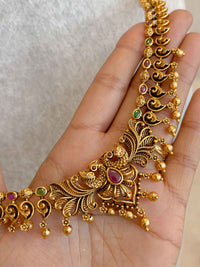Traditional Ruby & Green Mala Set