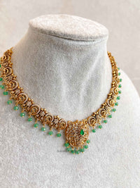 Green Heritage Pendant Necklace Set
