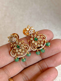 Green Heritage Pendant Necklace Set