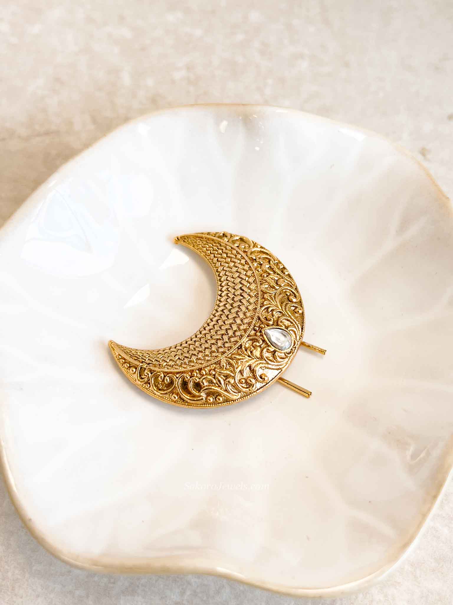 Kundan Hair Pin
