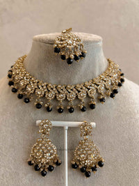 New! Mehak Golden Necklace sets - 13 Colour Option