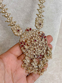 Seema Long Haar - Maroon