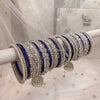 Aafiya Silver Bridal Bangle Set - 4 Colour Options - SOKORA JEWELSAafiya Silver Bridal Bangle Set - 4 Colour OptionsBANGLES