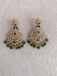 Afshah Necklace Set - Green - SOKORA JEWELSAfshah Necklace Set - Green