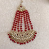 Afshah Necklace Set - Maroon - SOKORA JEWELSAfshah Necklace Set - Maroon