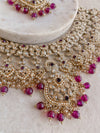 Afshah Necklace Set - Purple - SOKORA JEWELSAfshah Necklace Set - Purple