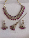 Aiza Golden Necklace Set - SOKORA JEWELSAiza Golden Necklace Set