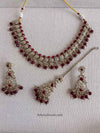 Aiza Golden Necklace Set - SOKORA JEWELSAiza Golden Necklace Set