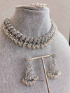 Aiza Silver Necklace Sets - SOKORA JEWELSAiza Silver Necklace Sets