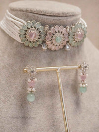 Alar Choker Set - Pastels - SOKORA JEWELSAlar Choker Set - Pastels