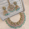 Alar Necklace Set - Pink and Mint - SOKORA JEWELSAlar Necklace Set - Pink and Mint