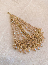 Aleena Jhumar - Champagne - SOKORA JEWELSAleena Jhumar - Champagne