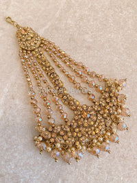 Aleena Jhumar - Champagne - SOKORA JEWELSAleena Jhumar - Champagne