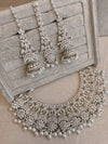 Aleena Silver Necklace set - SOKORA JEWELSAleena Silver Necklace set