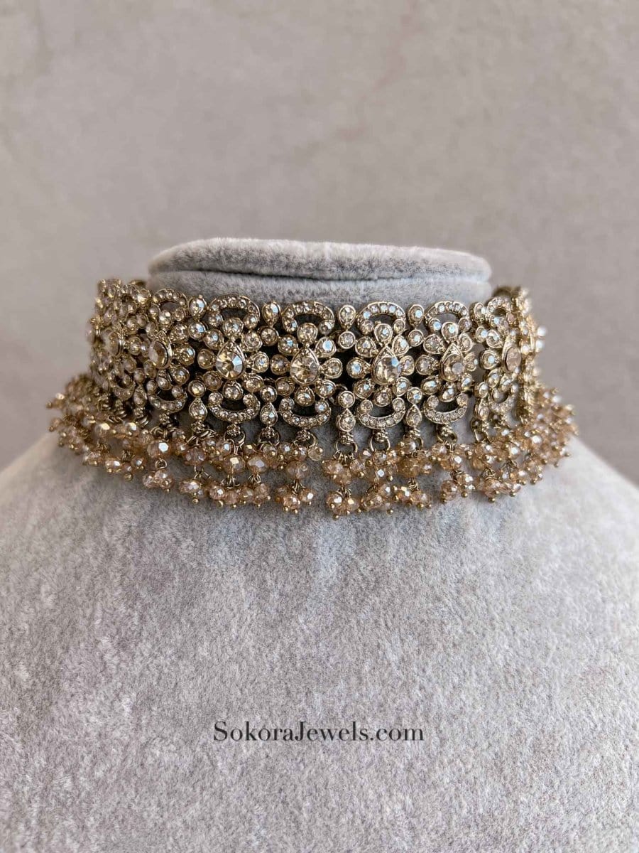 Amelia Choker - Golden - SOKORA JEWELSAmelia Choker - GoldenChoker Sets