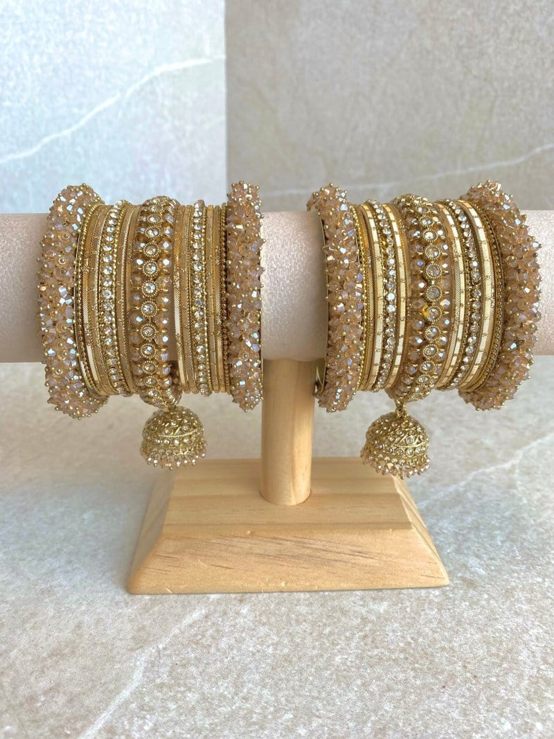 Amelia Luxury Golden Midi Set - SOKORA JEWELSAmelia Luxury Golden Midi SetBANGLES