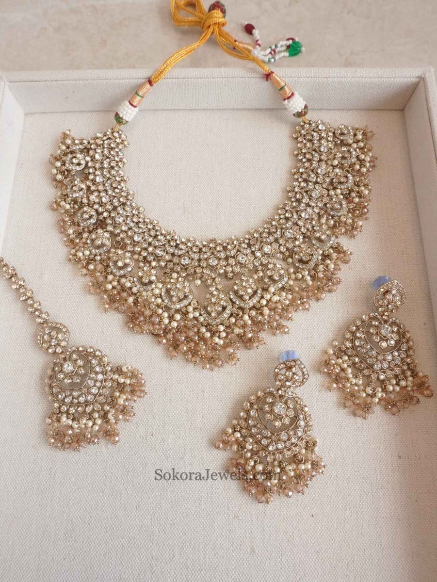 Amelia Necklace Set - SOKORA JEWELSAmelia Necklace Set