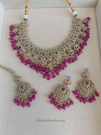 Amelia Necklace Set - 9 Colour Options - SOKORA JEWELSAmelia Necklace Set - 9 Colour Options