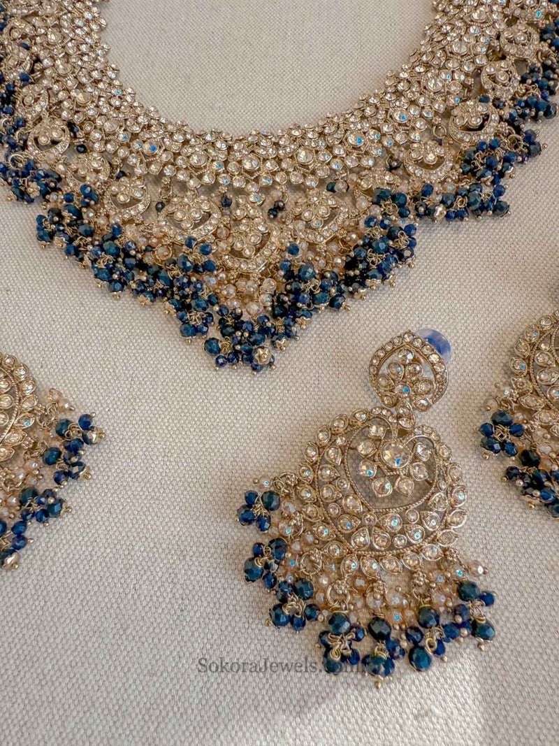 Amelia Necklace Set - 9 Colour Options - SOKORA JEWELSAmelia Necklace Set - 9 Colour Options