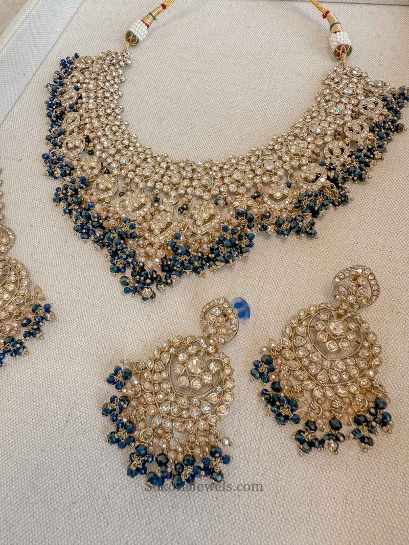 Amelia Necklace Set - 9 Colour Options - SOKORA JEWELSAmelia Necklace Set - 9 Colour Options