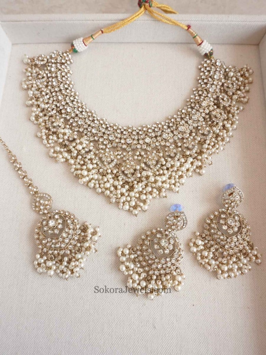 Amelia Necklace Set - SOKORA JEWELSAmelia Necklace Set