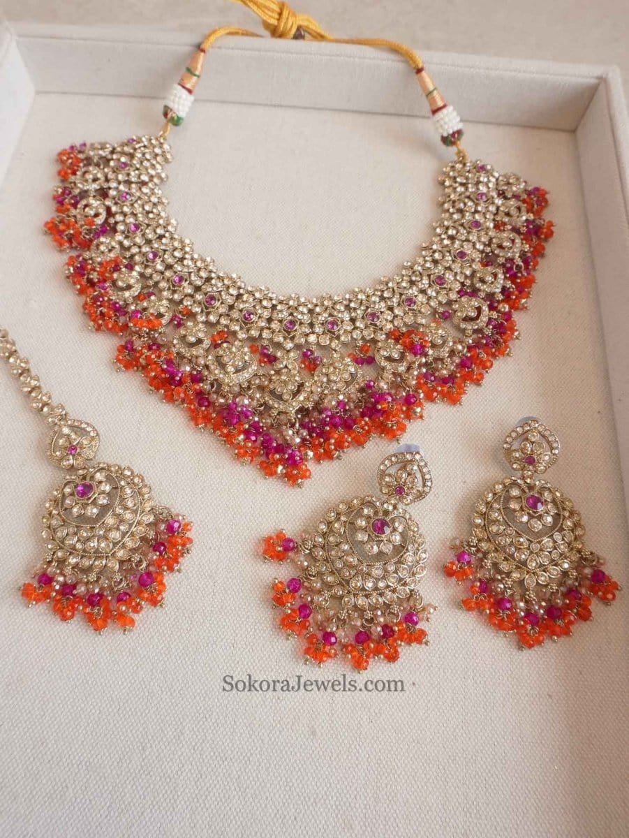 Amelia Necklace Set - SOKORA JEWELSAmelia Necklace Set