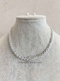American Diamond Necklace set - SOKORA JEWELSAmerican Diamond Necklace setNECKLACE SETS